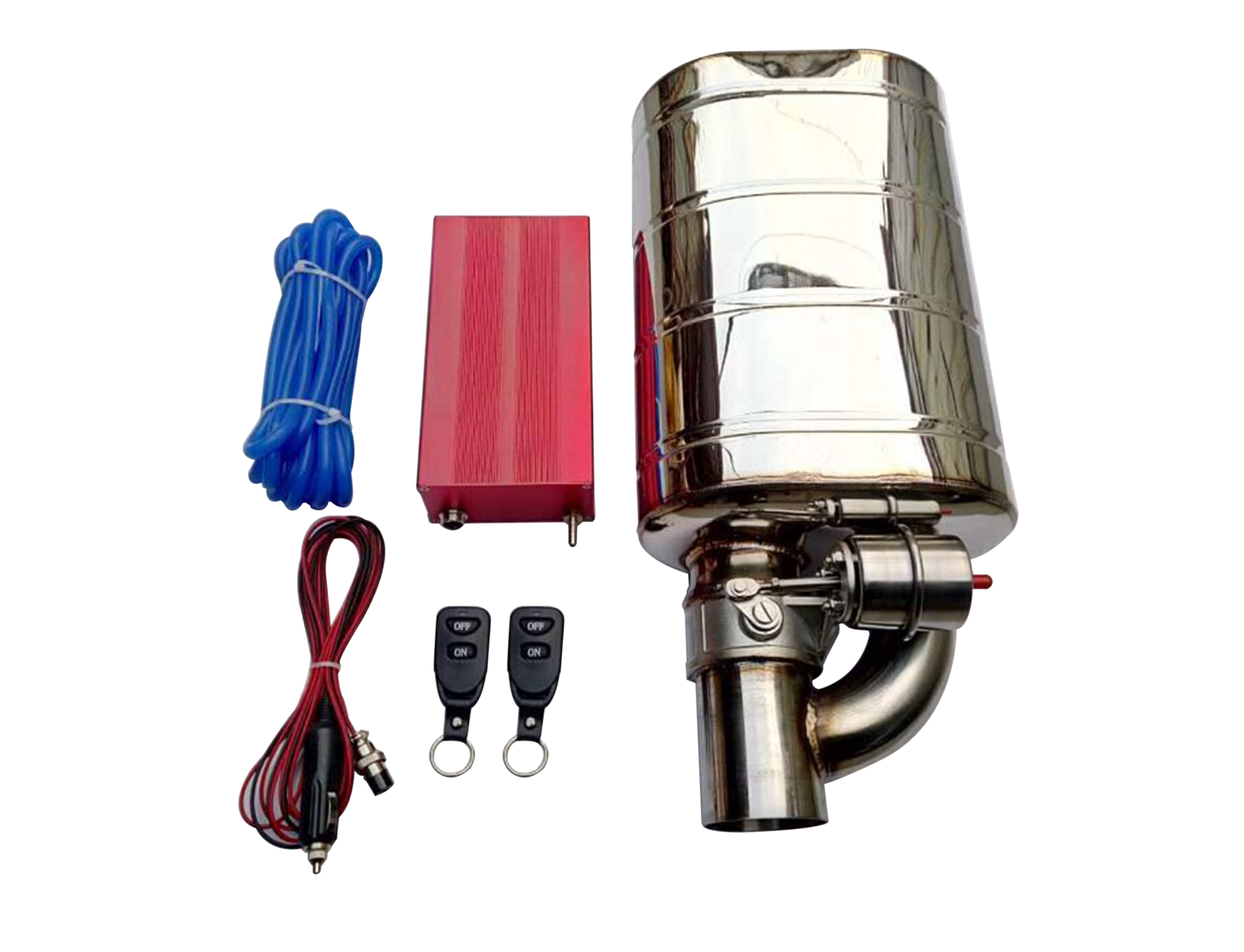 Silenciador de escape deportivo de control remoto de acero inoxidable 304 popular