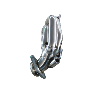 Ford F150 2004-2008 4.2L Acero inoxidable 306 Cabezal de escape pulido espejo